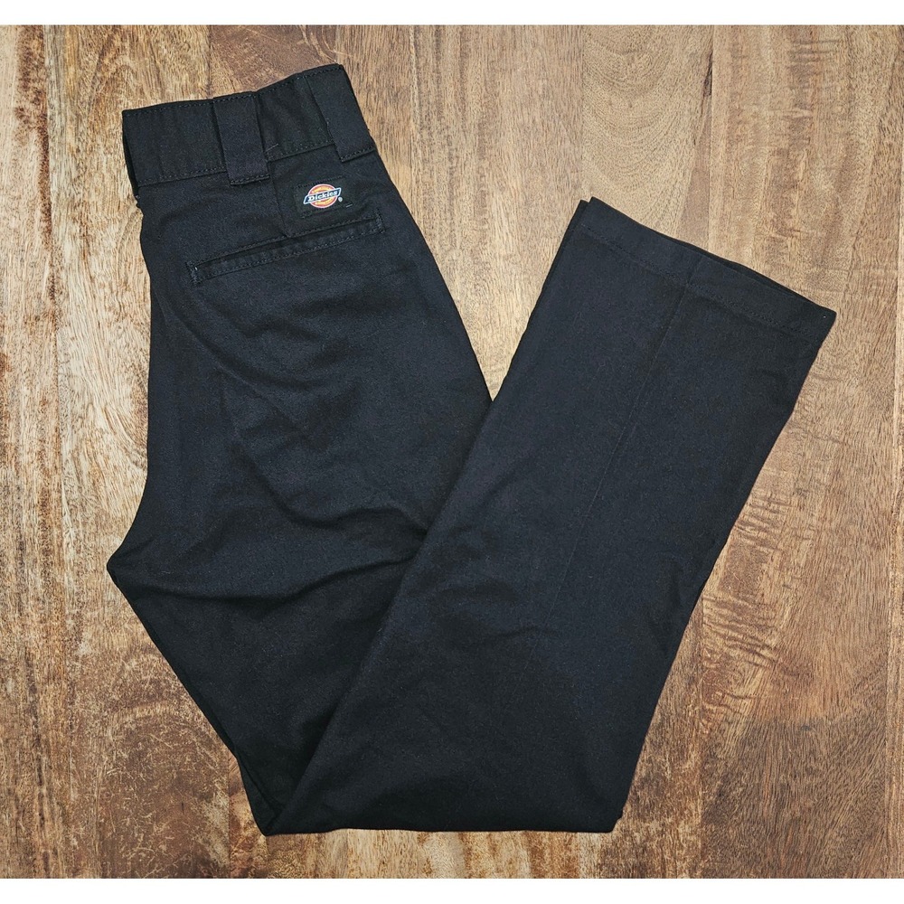 Dickies Flex Cargo Pants Mens 30x32 Black Regular Straight Leg Work Trousers